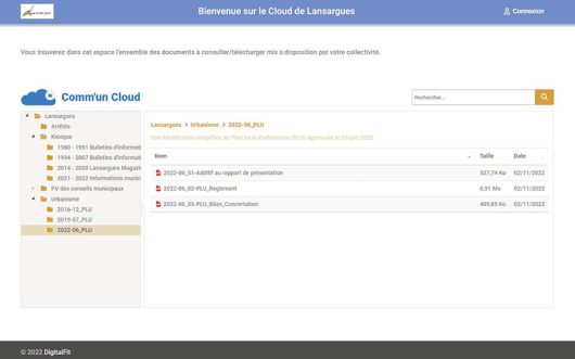 Capture cloud mairie lansargues