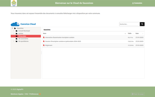 Comm'un Cloud - Mairie de Saussines